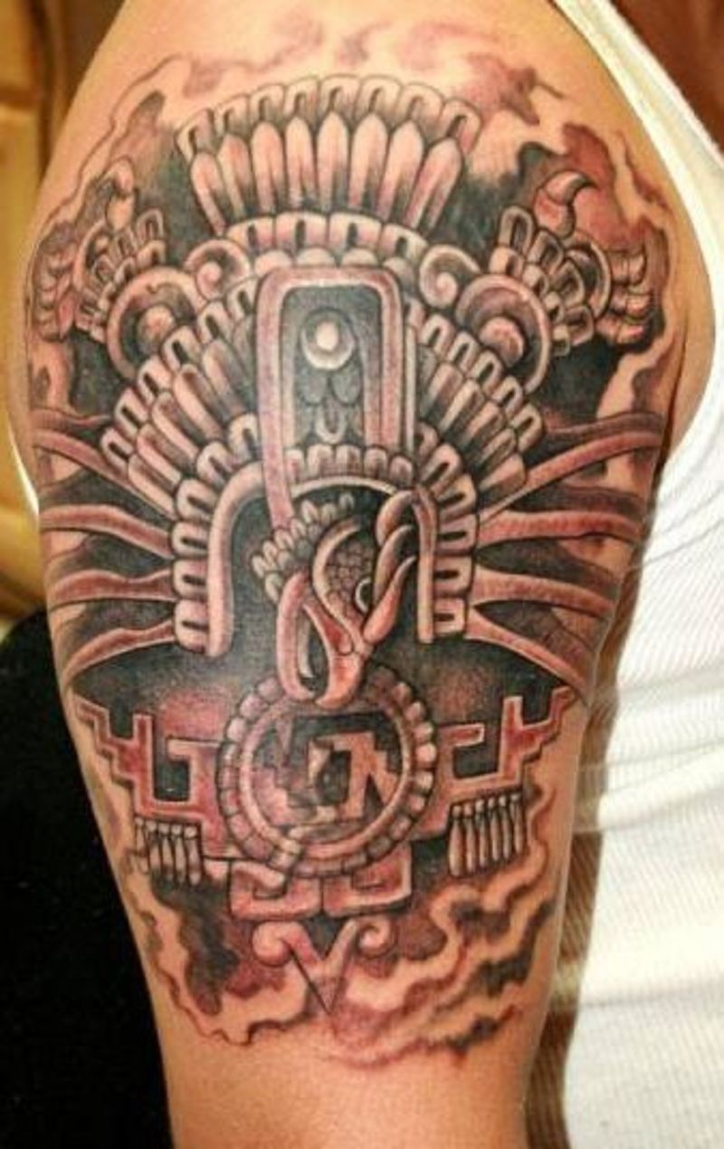 Aztec Tattoos Designs, Ideas and Meaning | Tattoos For You
