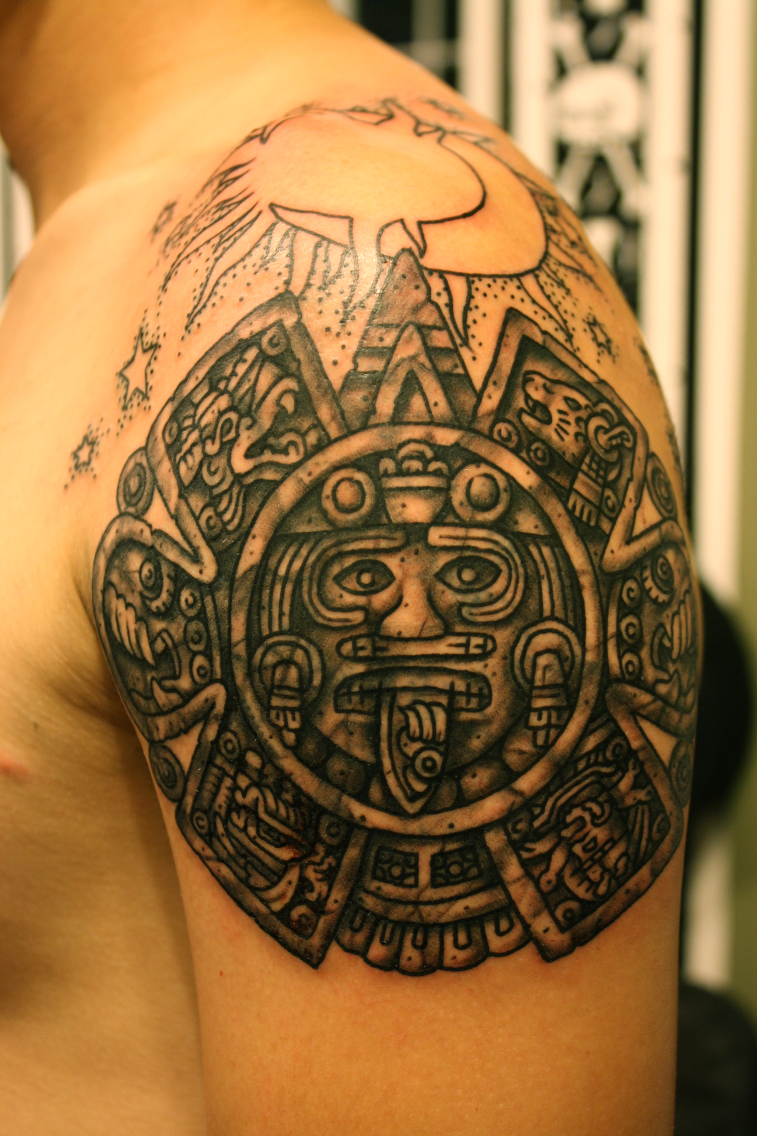Aztec Tattoos Designs, Ideas and Meaning | Tattoos For You