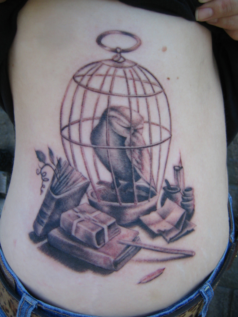 Bird Cage Tattoo