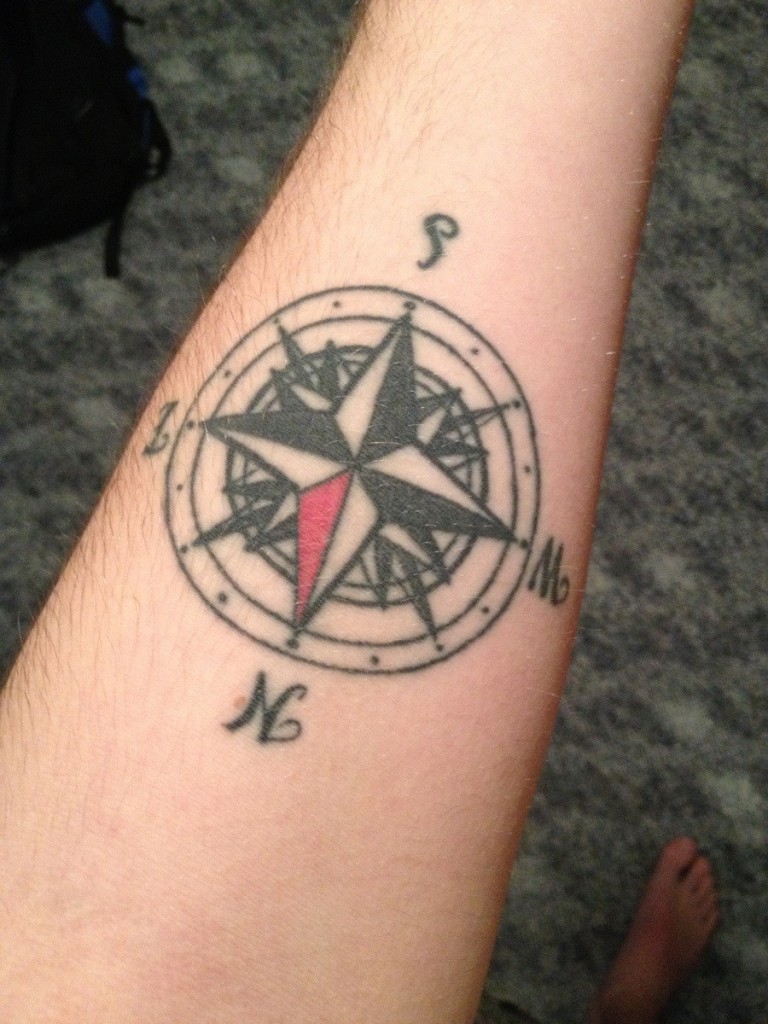 Compass Tattoos Designs, Ideas and Meaning | Tattoos For You