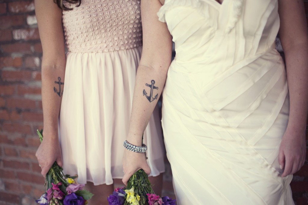 Cute Matching Sister Tattoos