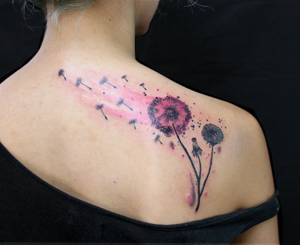 Dandelion Tattoos Designs, Ideas and Meaning  Tattoos For You