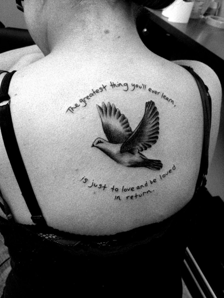 Dove Bird Tattoos