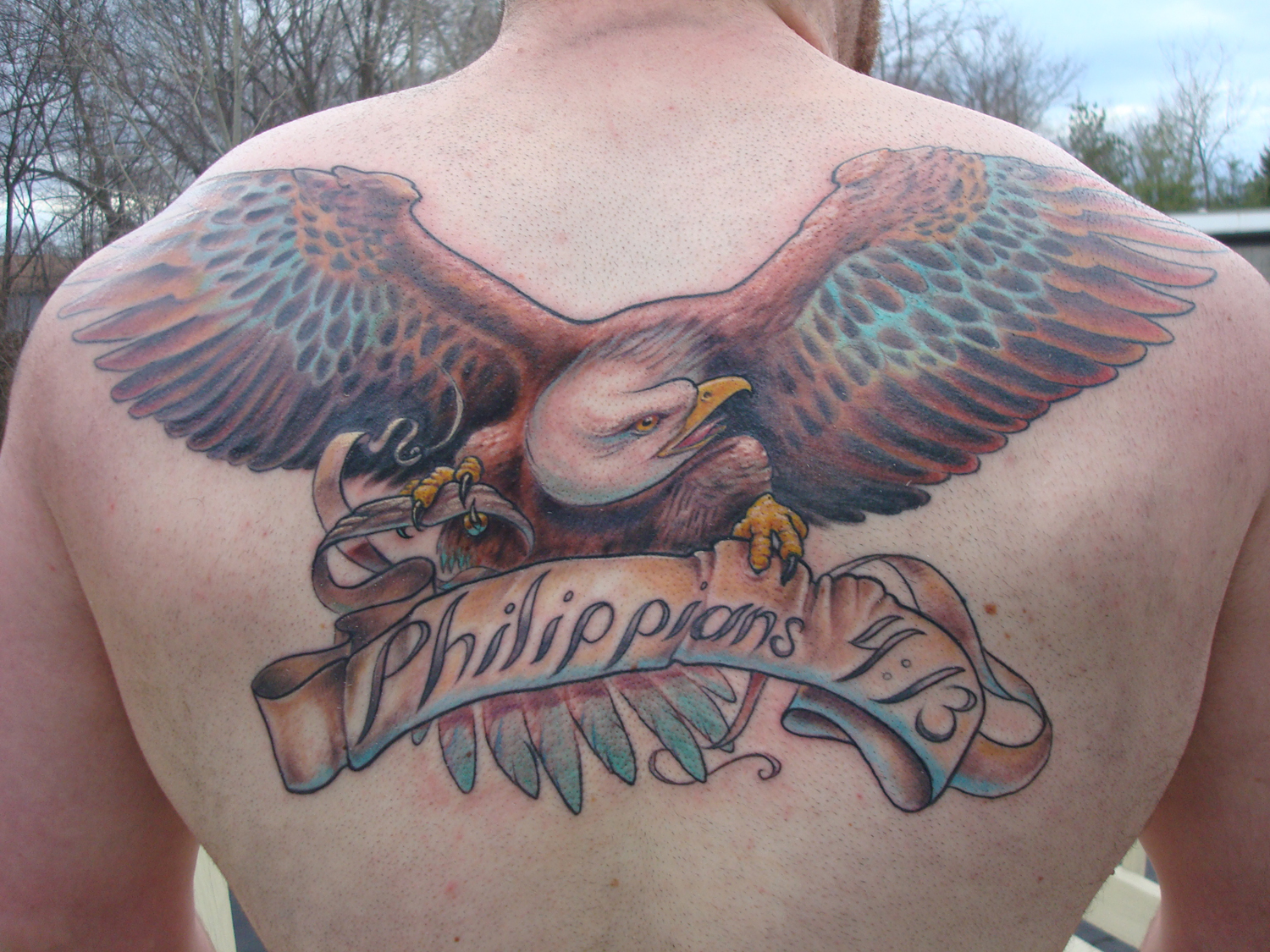 Cool Eagle Tattoos