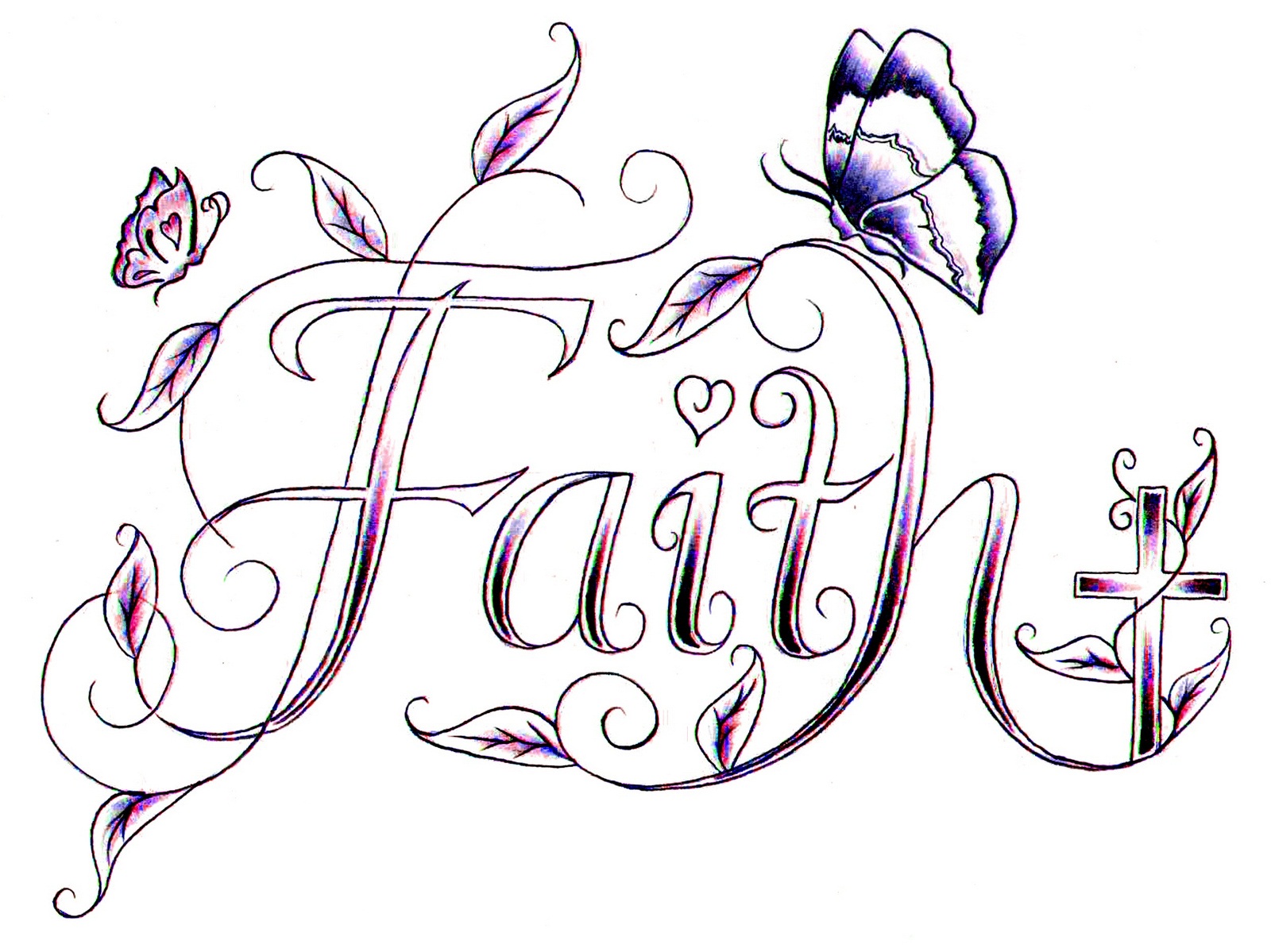 faith coloring pages - photo #21