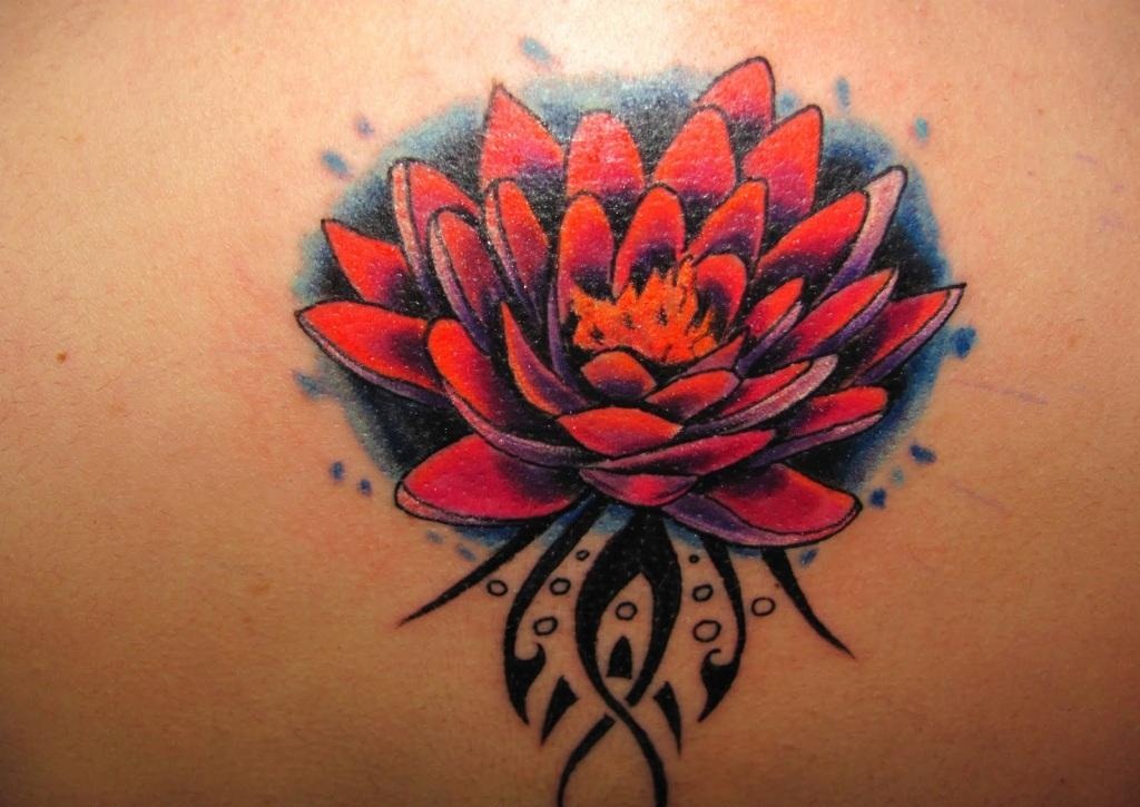 6. "Lotus Tattoos for Spiritual Power and Transformation" - wide 1