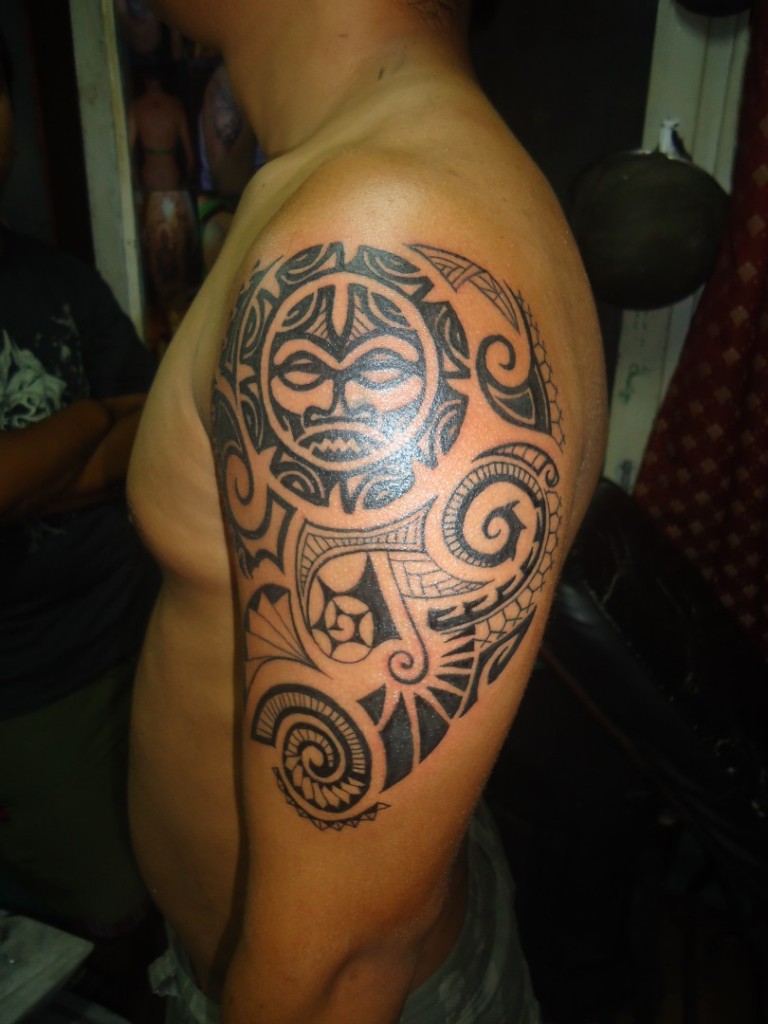 Maori Tattoo Design 768x1024