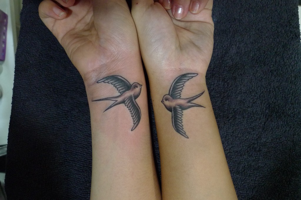 Matching Sisters Tattoos