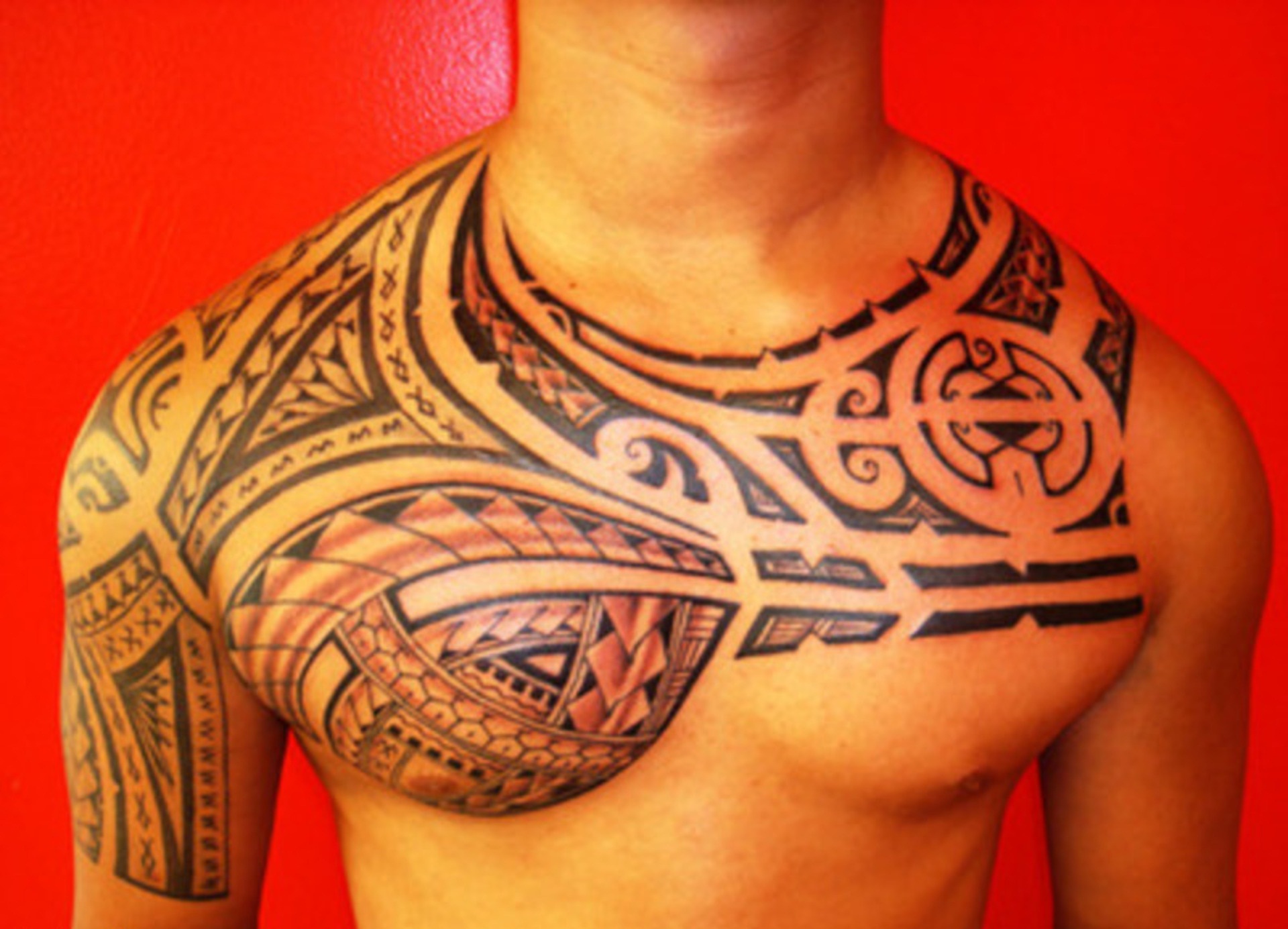 5. Polynesian Back Forearm Tattoos - wide 1