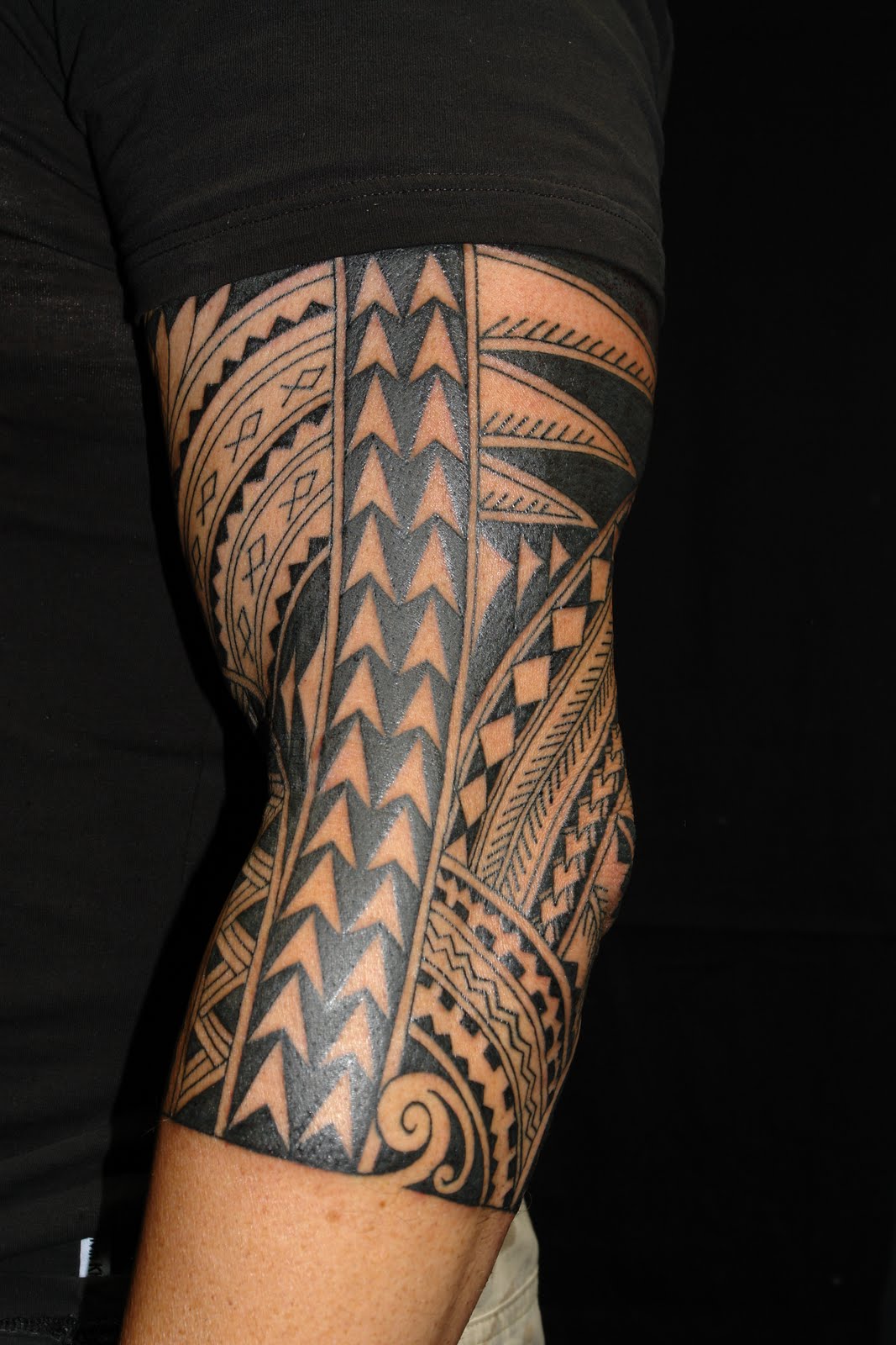 Hawaiian Tribal Tattoo Sleeves