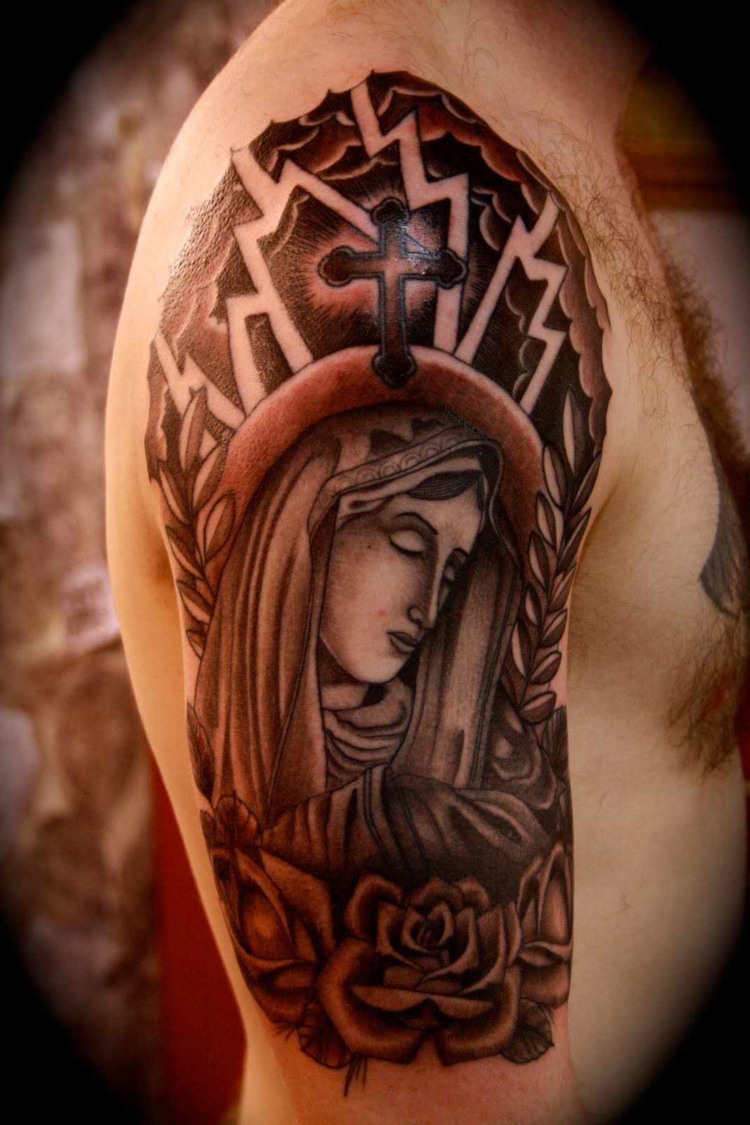 Tattoo Sleeve Designs Religious