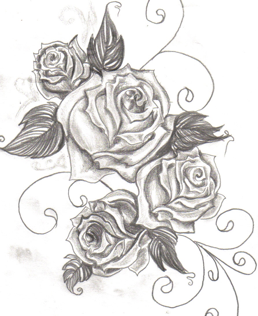 Rose Artwork Tattoo