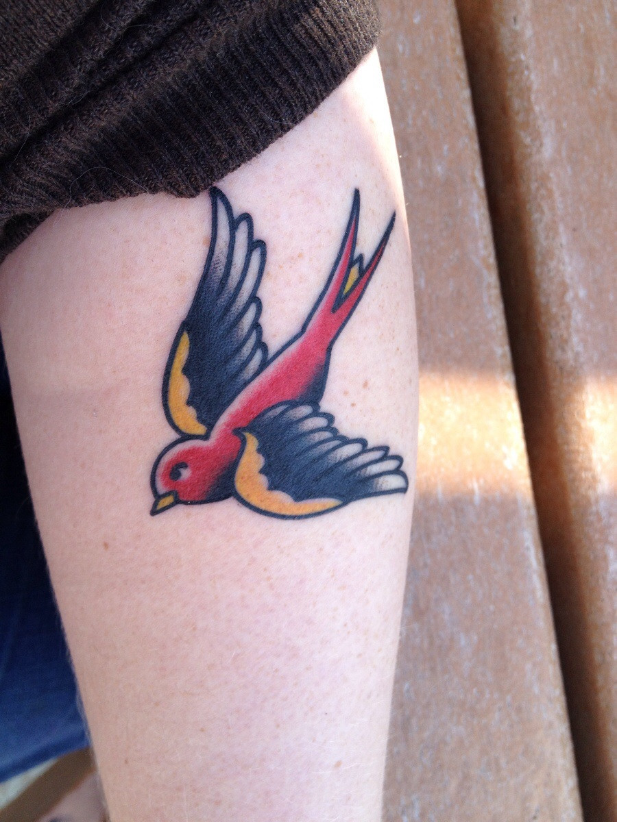 Sailor Jerry Swallow Tattoos 74