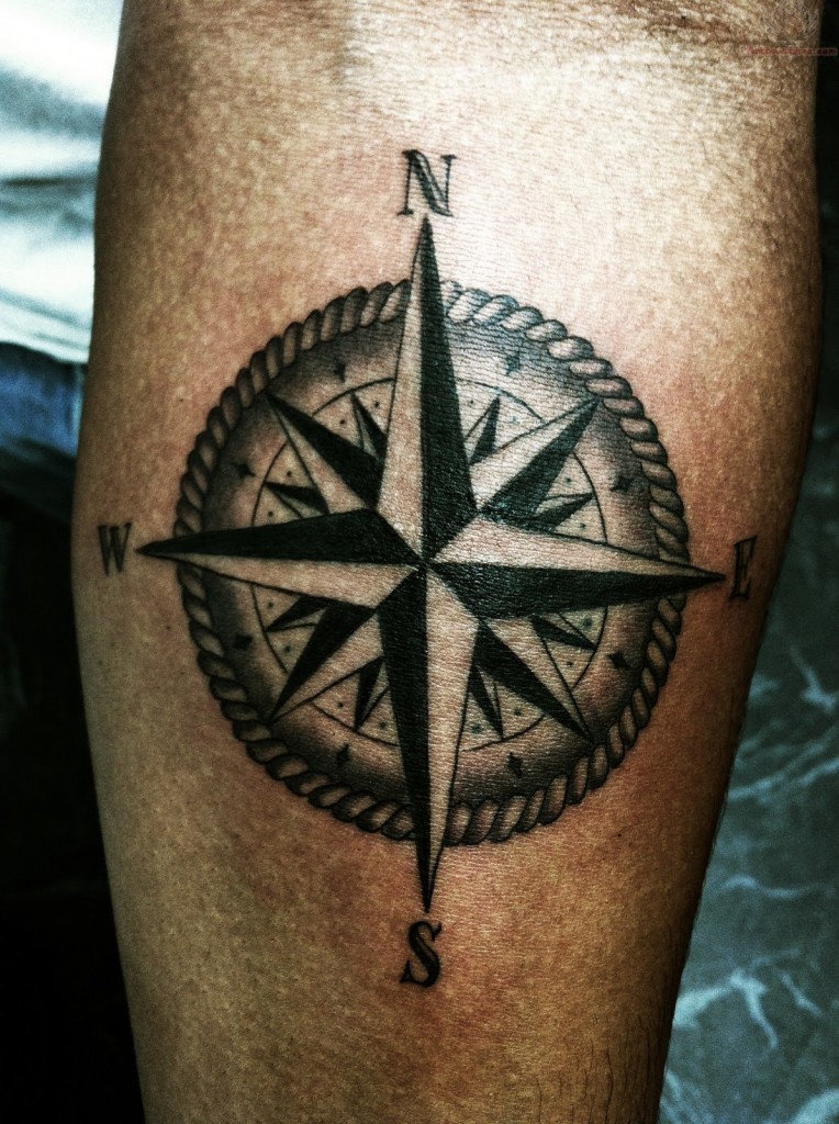 Compass Tattoos Designs, Ideas and Meaning | Tattoos For You