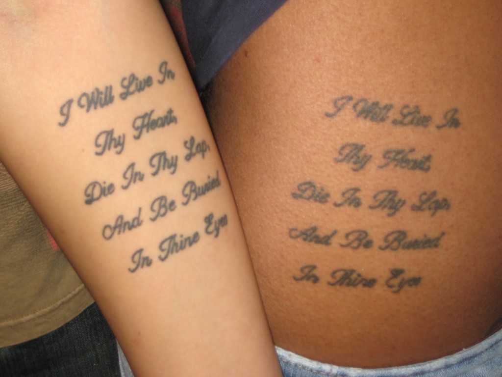 Sister Tattoo Quotes