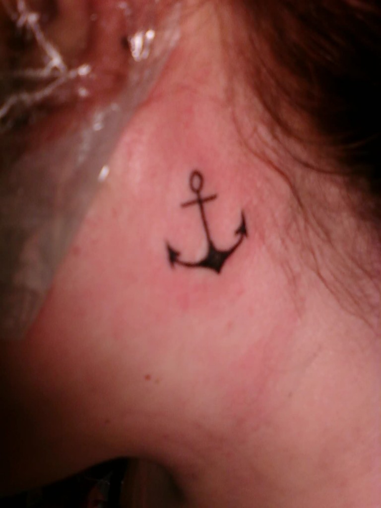 Small Anchor Tattoo