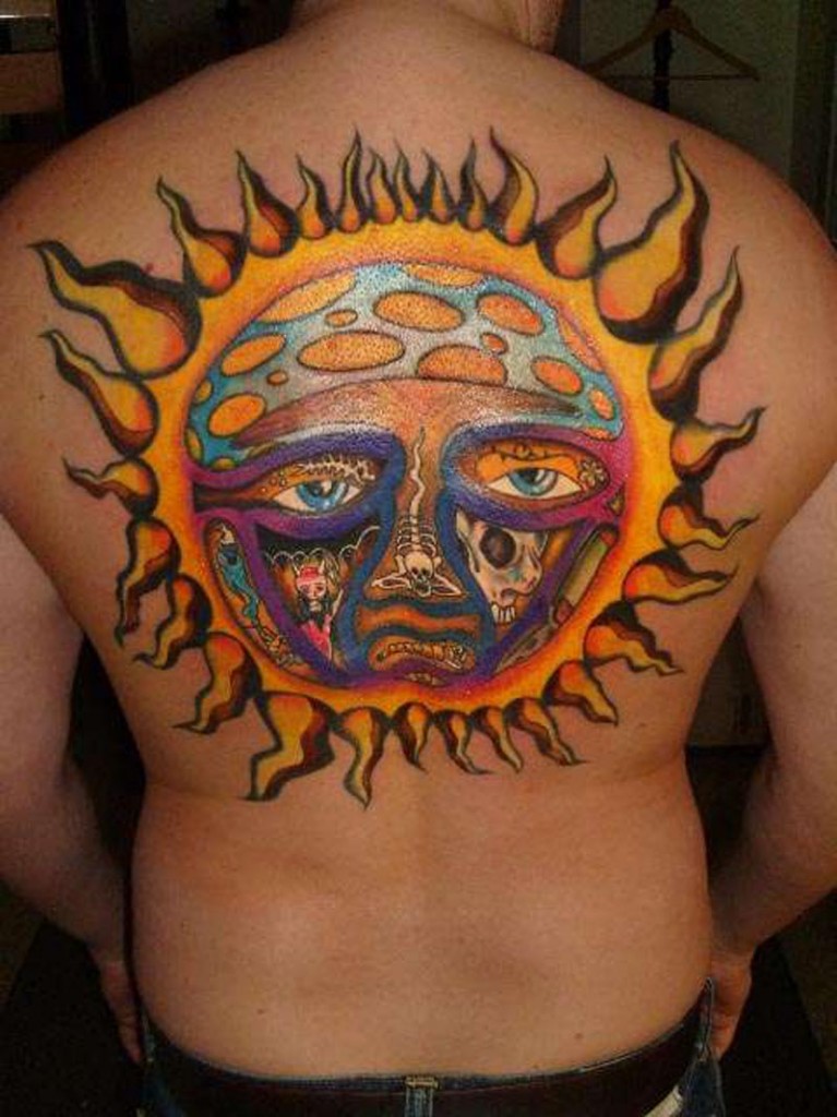 View I&#039;m The Sun Tattoo Background