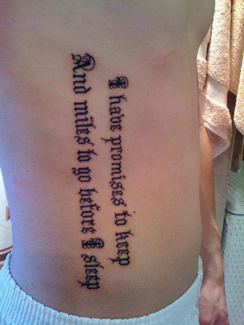 Quote Tattoos Designs, Ideas and Meaning  Tattoos For You