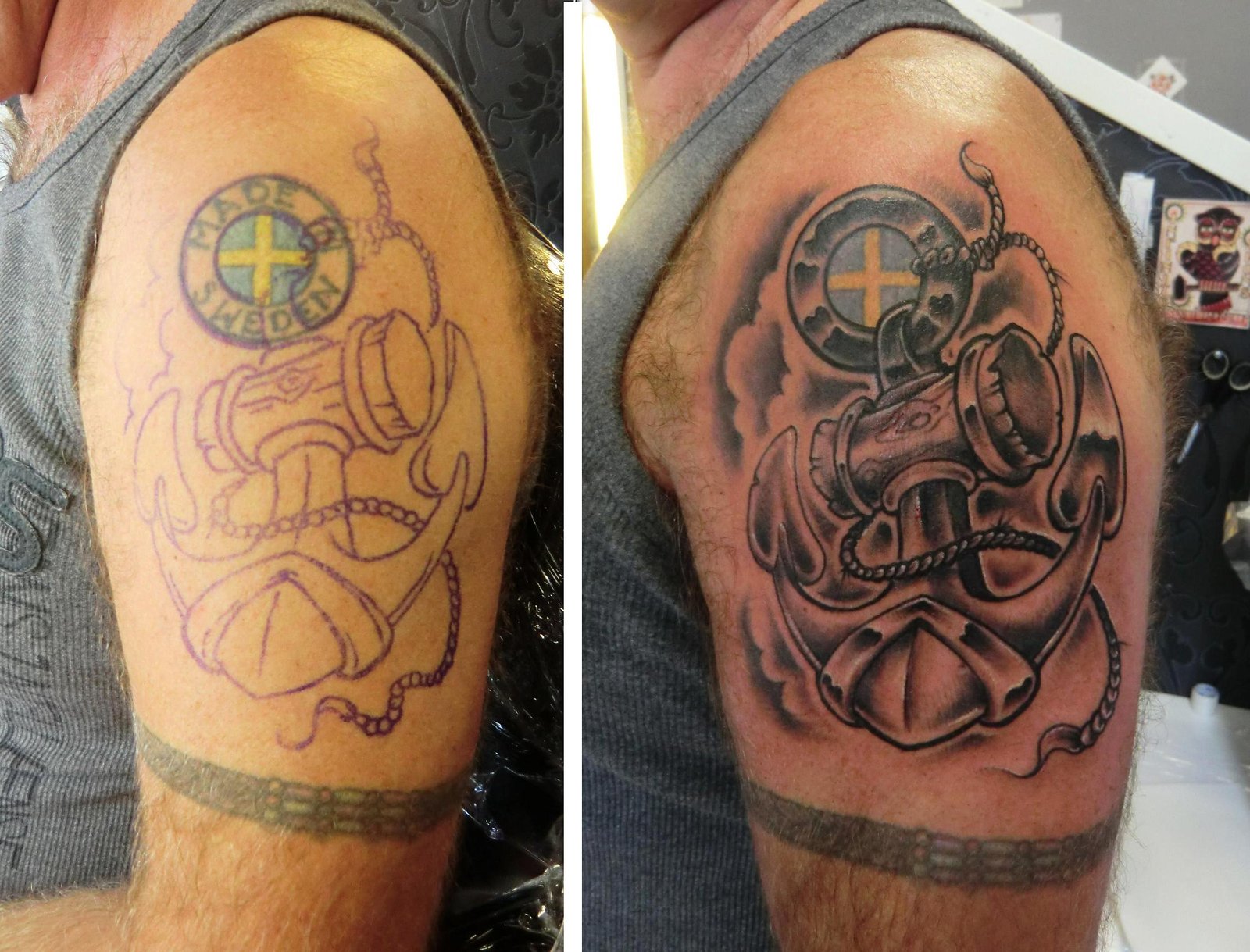 Sleeve Cover Up Tattoo