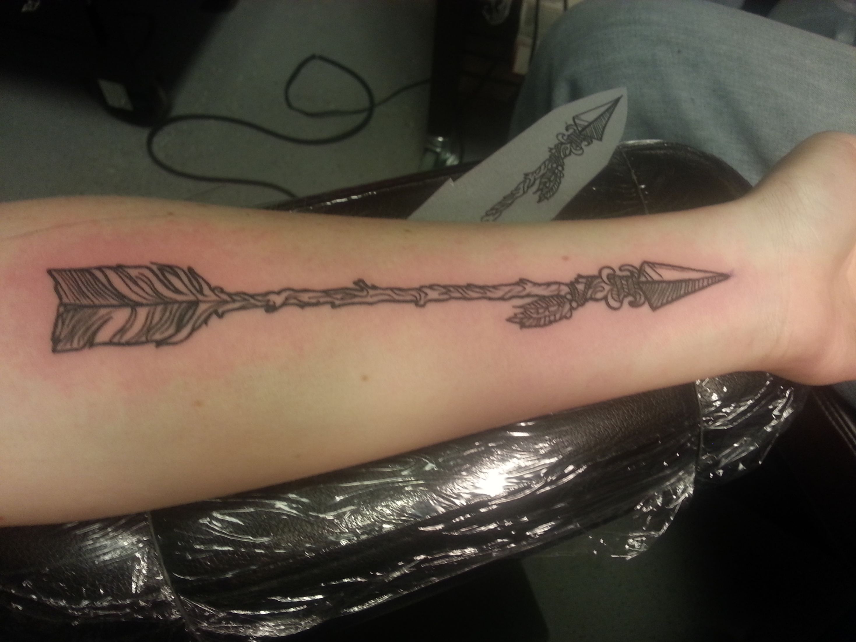 Arrow Tattoo Meanings - wide 9