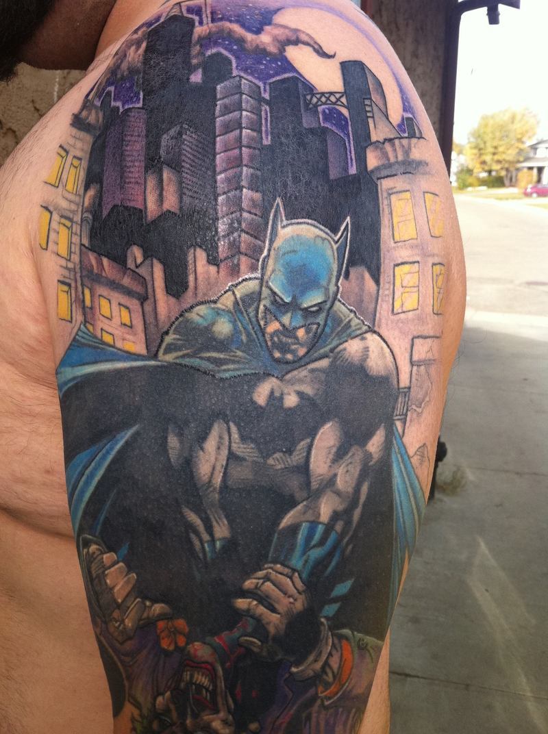 Batman Tattoos Designs Ideas and Meaning Tattoos For You