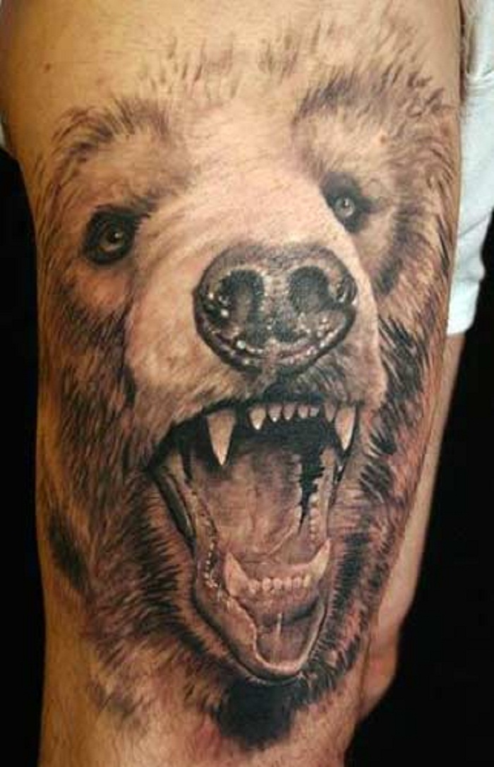 Bear Tattoos Designs, Ideas and Meaning | Tattoos For You