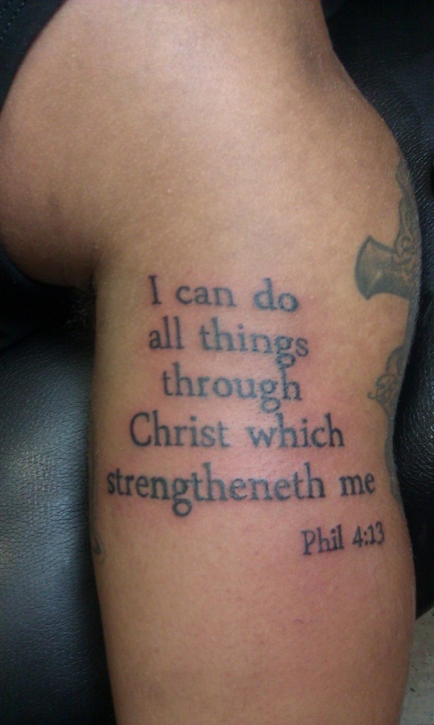 Scripture Tattoos Designs, Ideas and Meaning | Tattoos For You