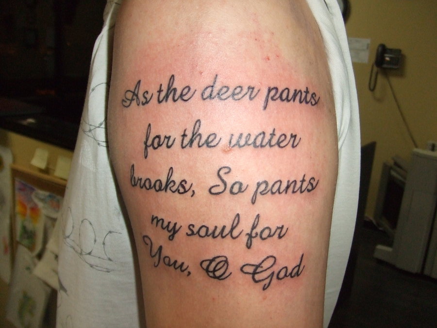 Tattoo Bible Quotes