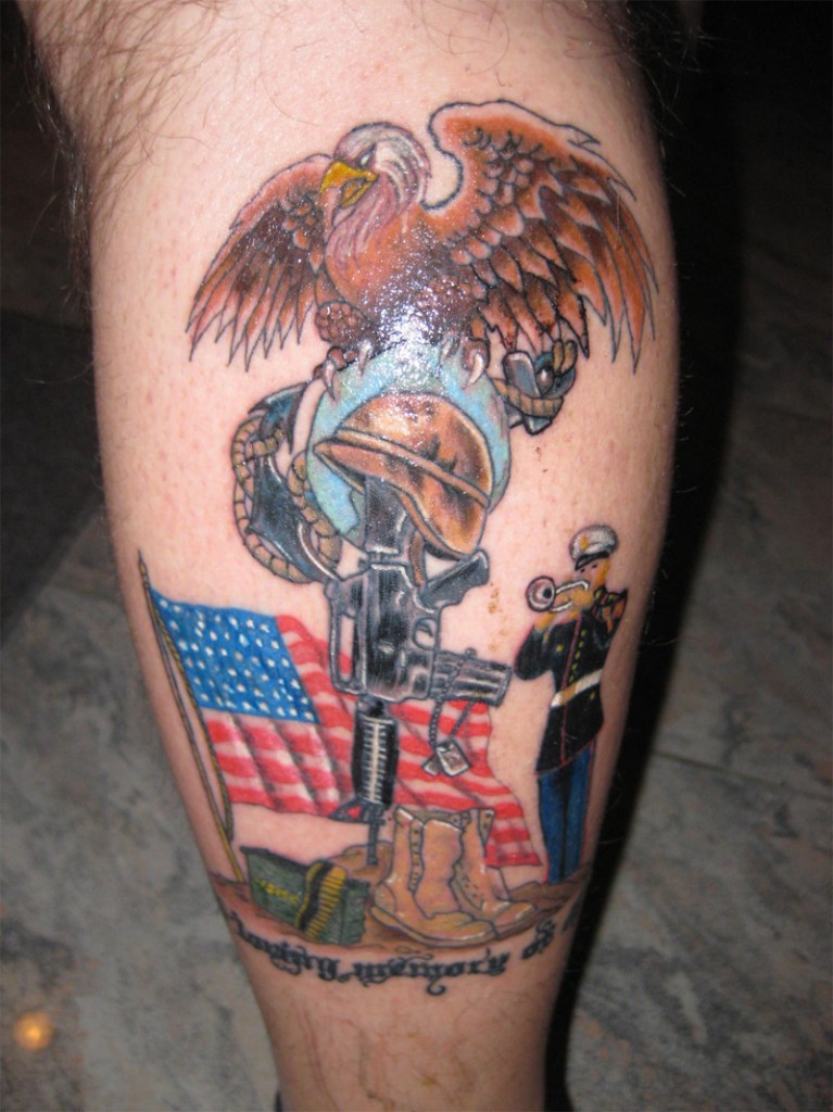Cool Army Tattoos