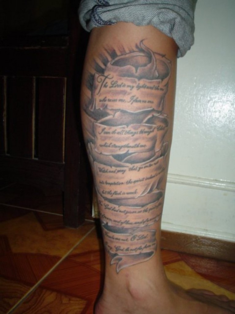Scripture Tattoos Designs Ideas and Meaning Tattoos For You