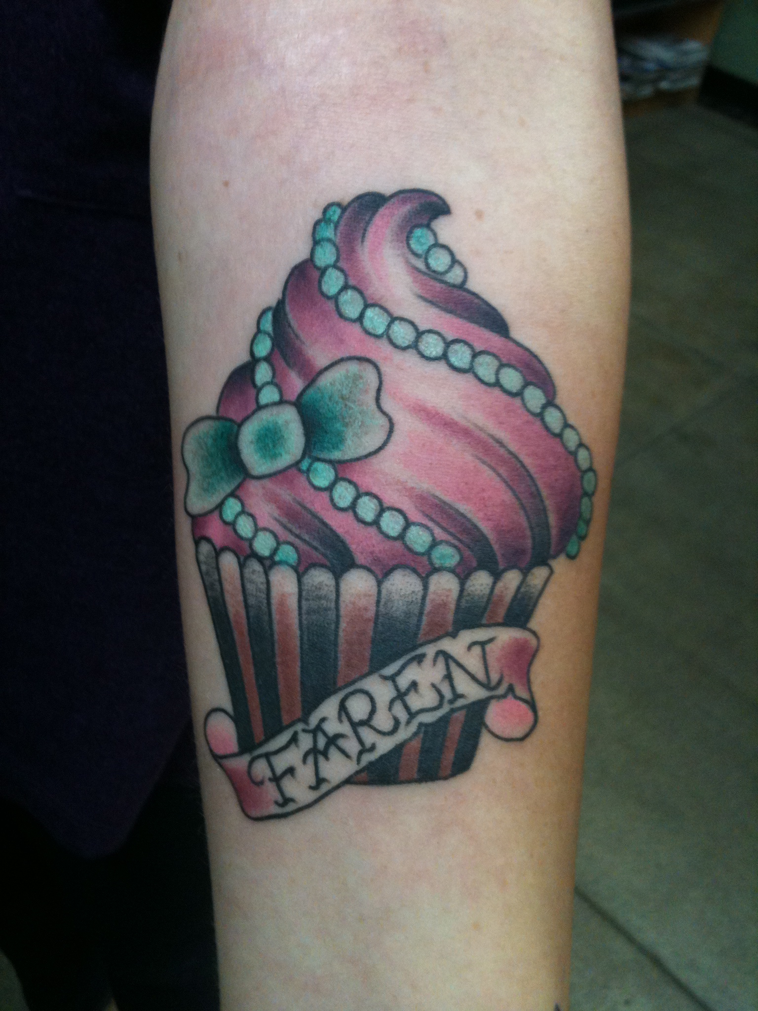 Cupcake Tattoos Designs, Ideas and Meaning | Tattoos For You