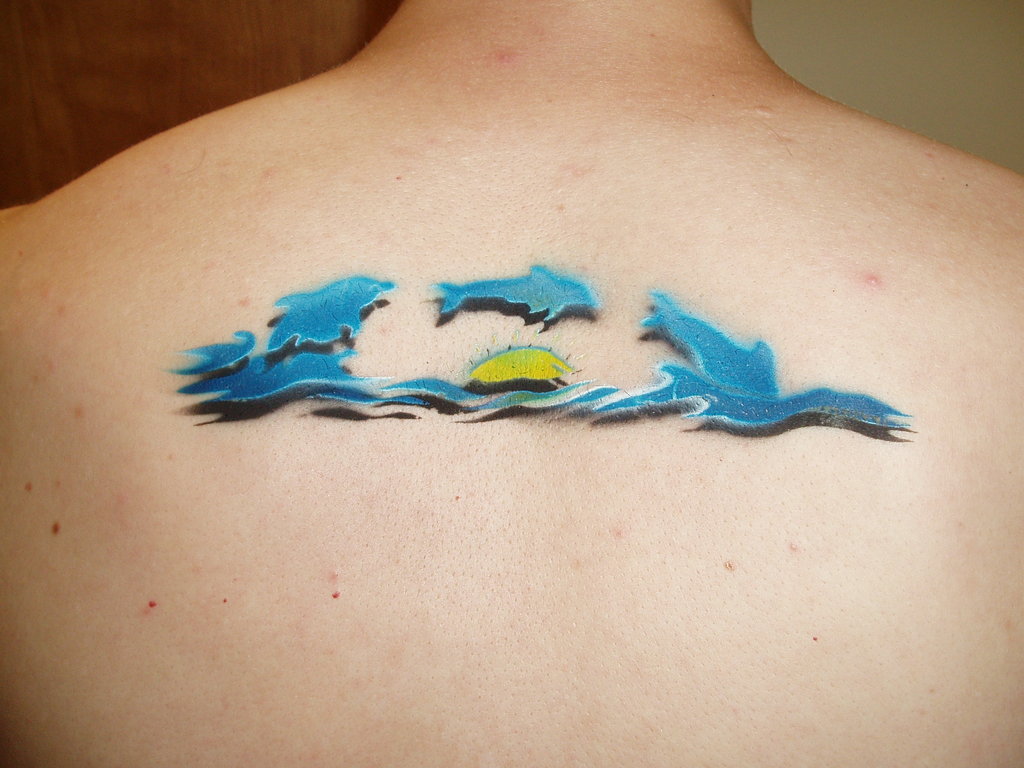 2. Dolphin Henna Tattoo Ideas - wide 6