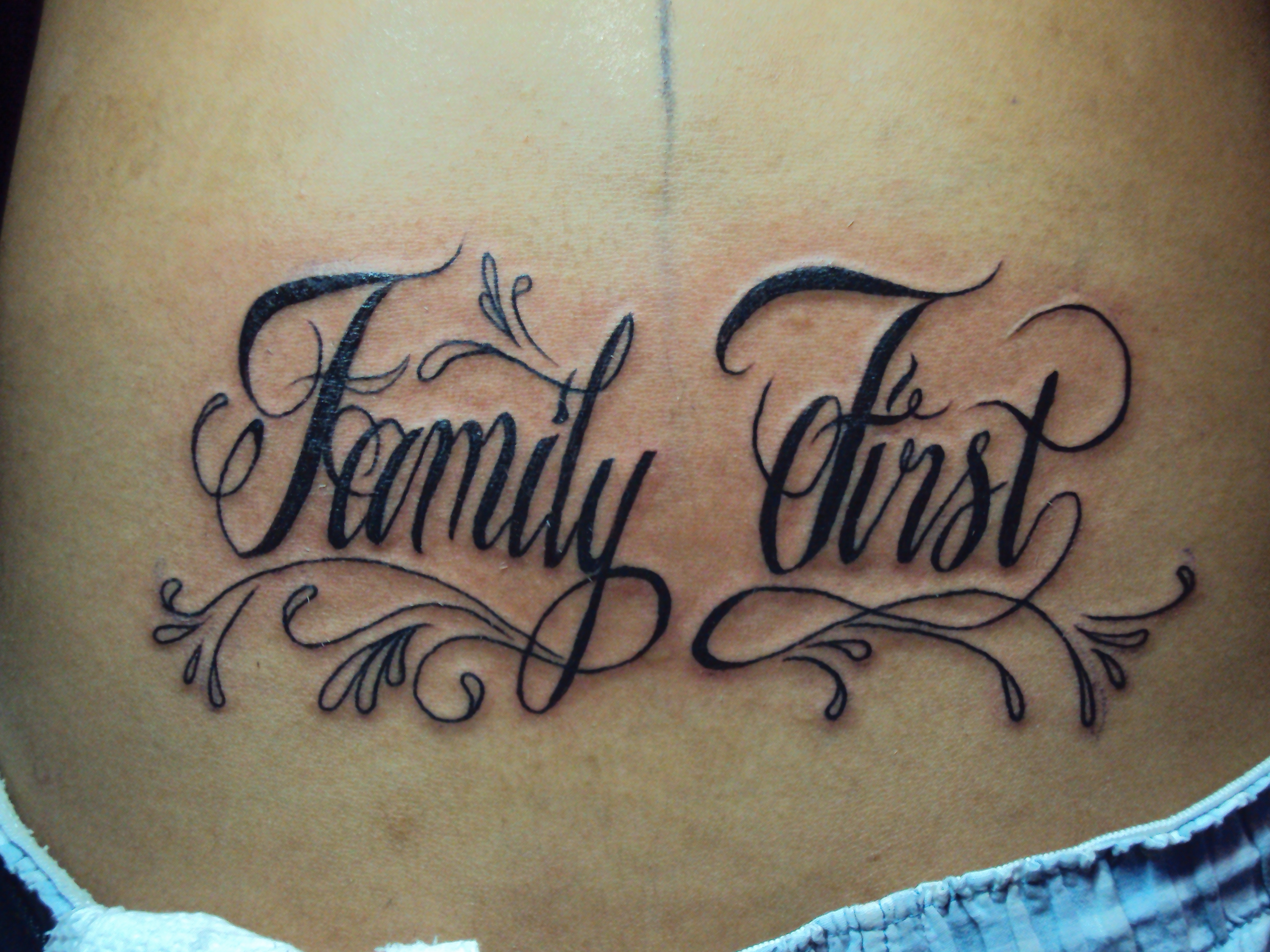 Tattoo Phrases About Family