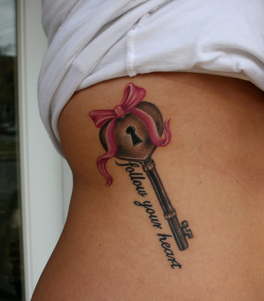 Heart and Key Tattoos