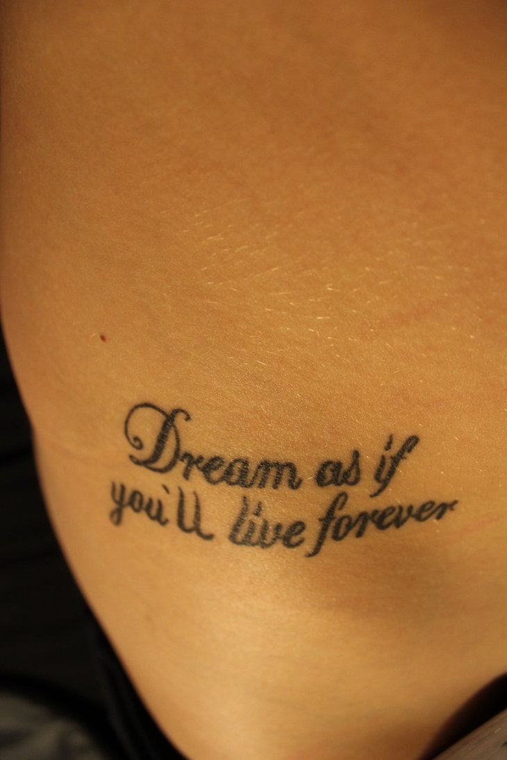 Inspirational Quote Tattoos