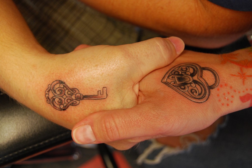 Key and Lock Tattoos