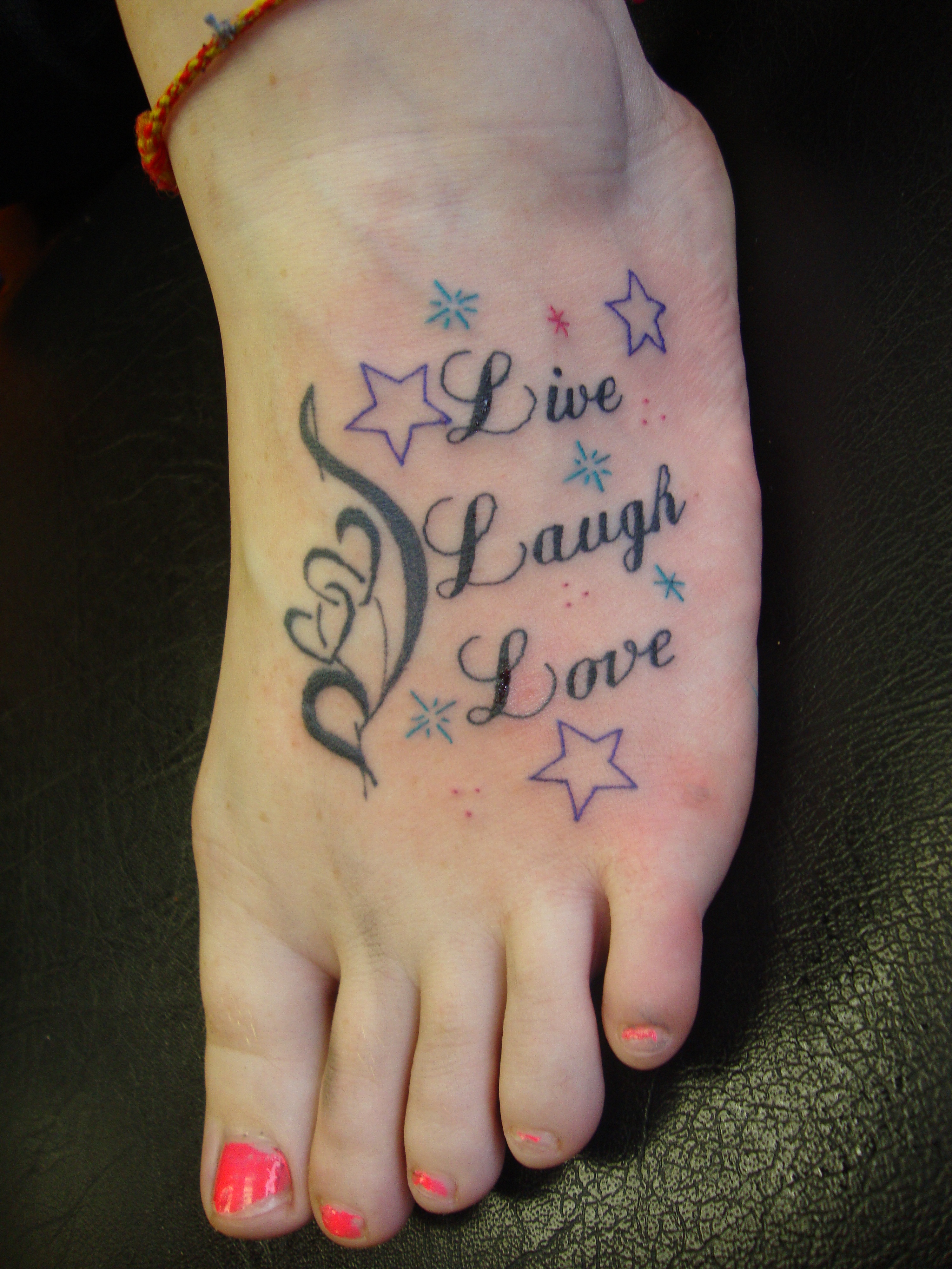 Live Laugh Love Tattoos Designs, Ideas and Meaning | Tattoos For You