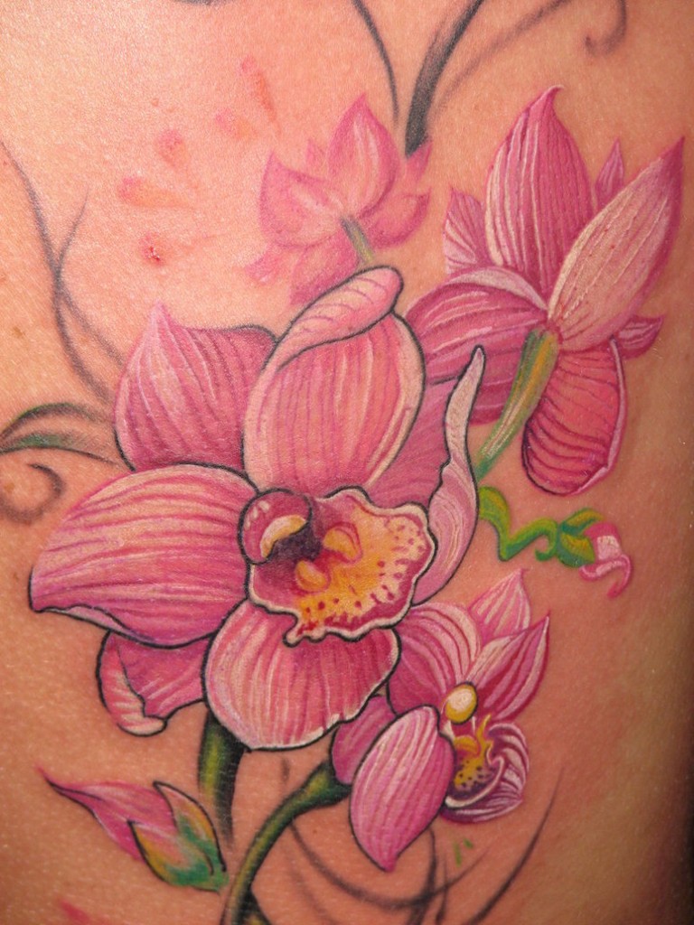 Orchid Tattoos Designs, Ideas and Meaning Tattoos For You