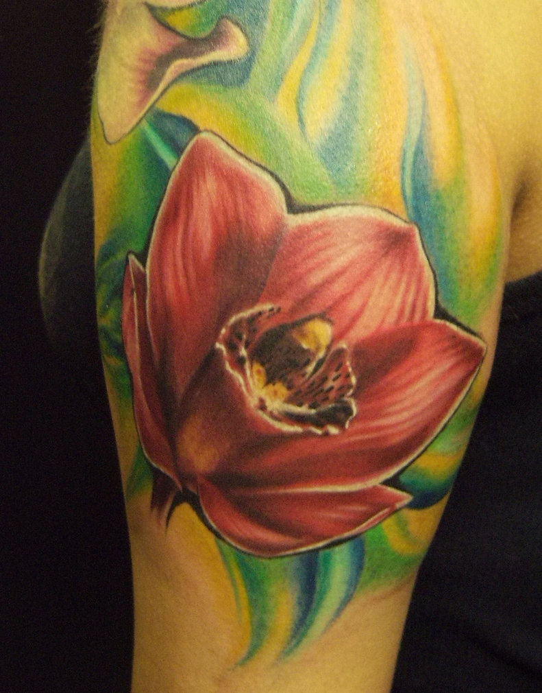 Orchid Tattoos Designs, Ideas and Meaning | Tattoos For You
