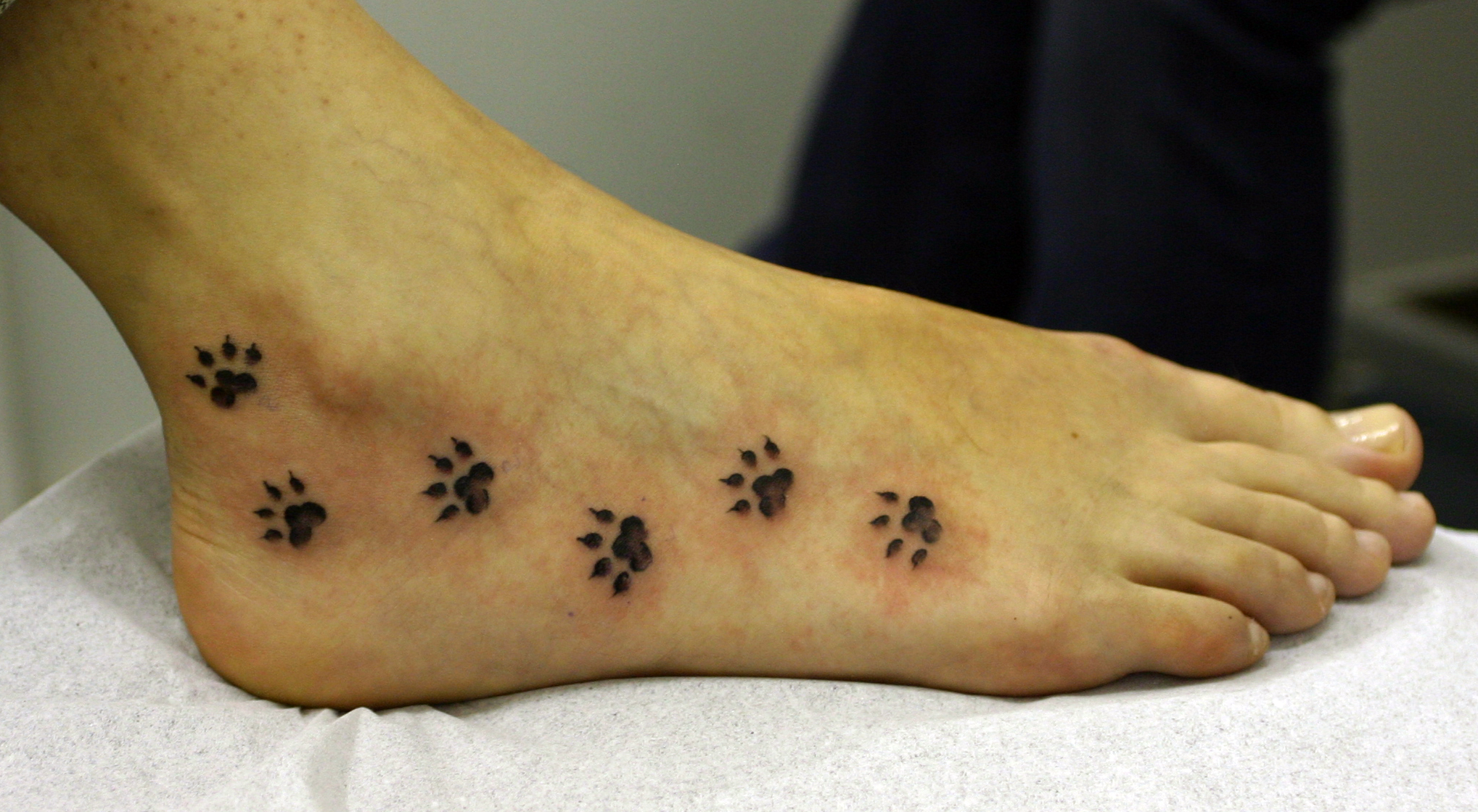 Cute Paw Print Tattoo Designs - wide 2