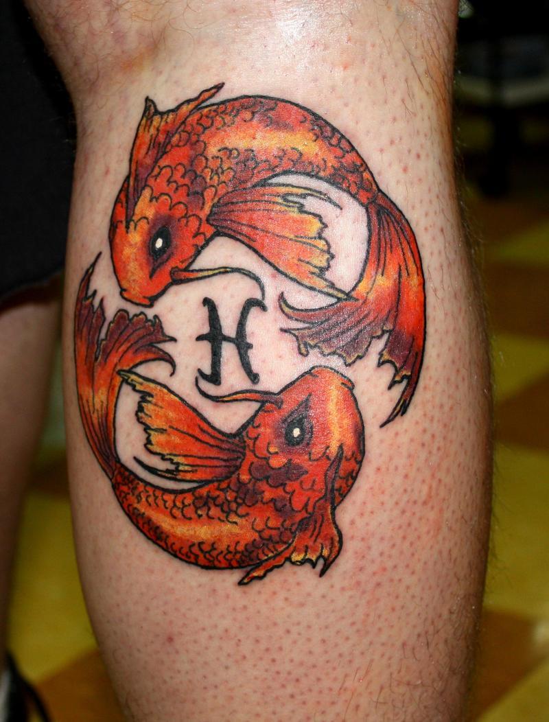 tattoo pisces zodiac sign