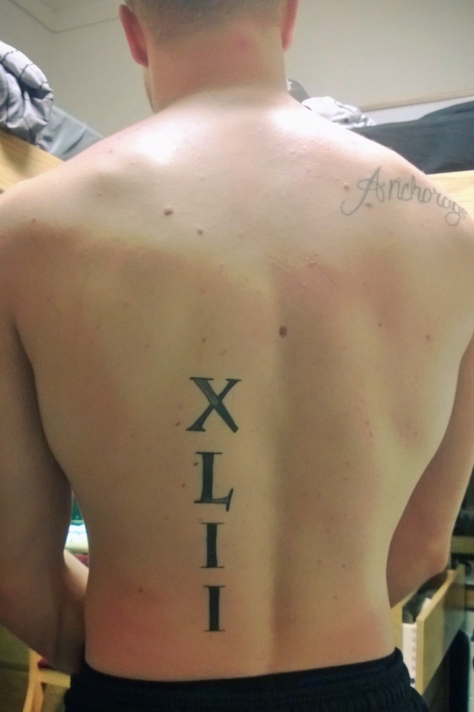Roman Numeral Tattoo Pictures