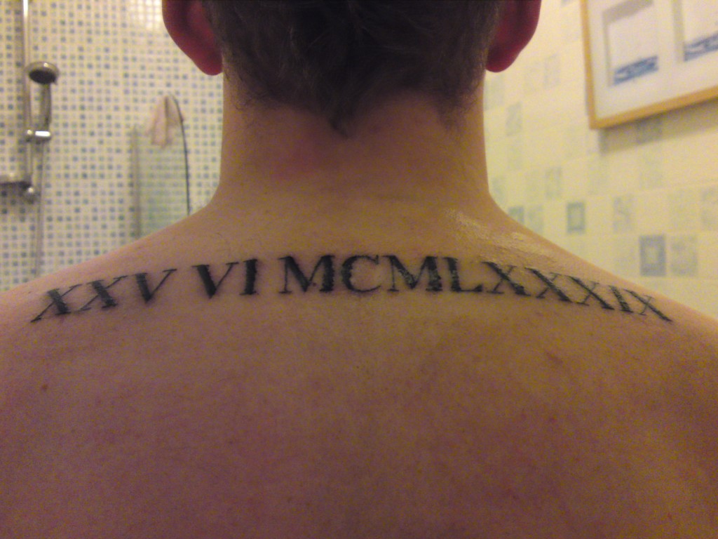 Roman Numeral Tattoos Meaning