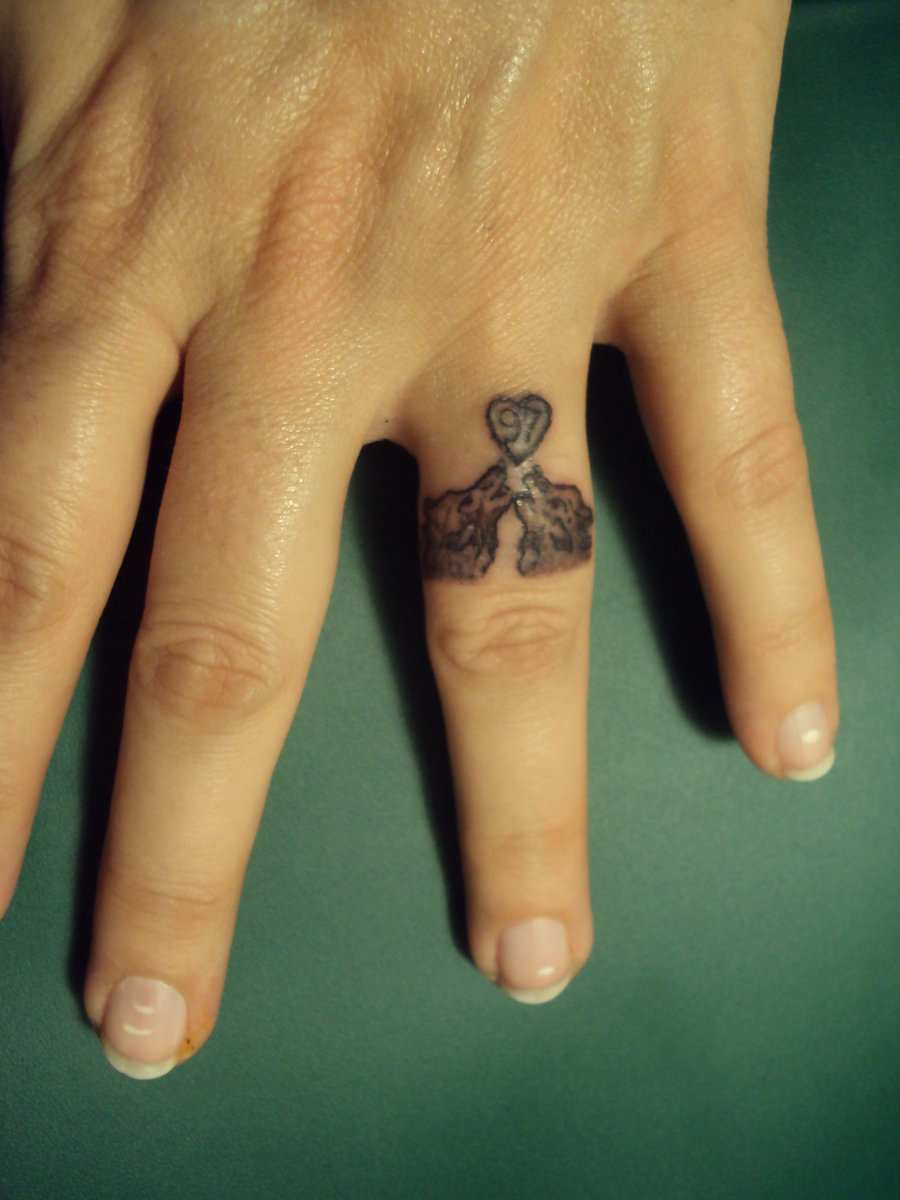 Tattoo Wedding Rings For Men