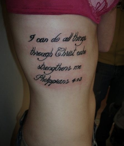 Tattoo Bible Quotes For Men