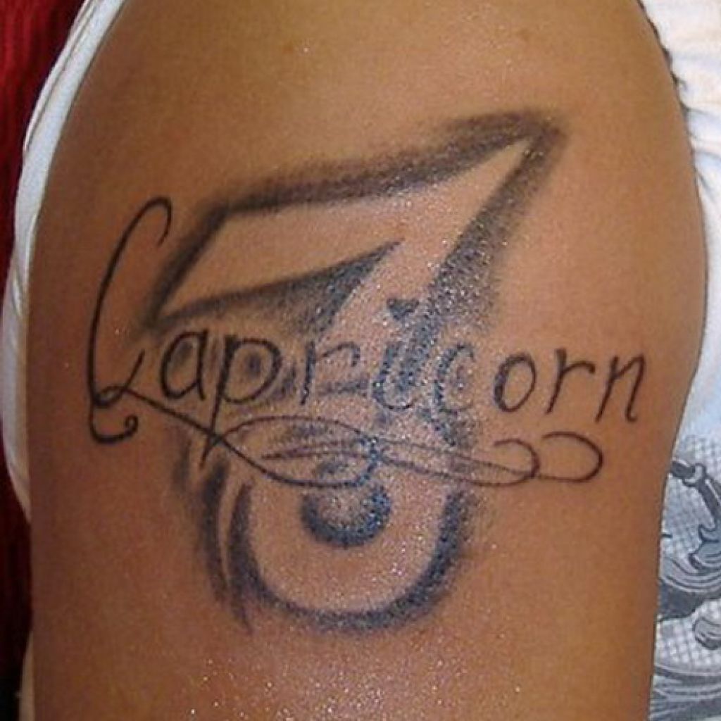 Capricorn Sign Tattoos