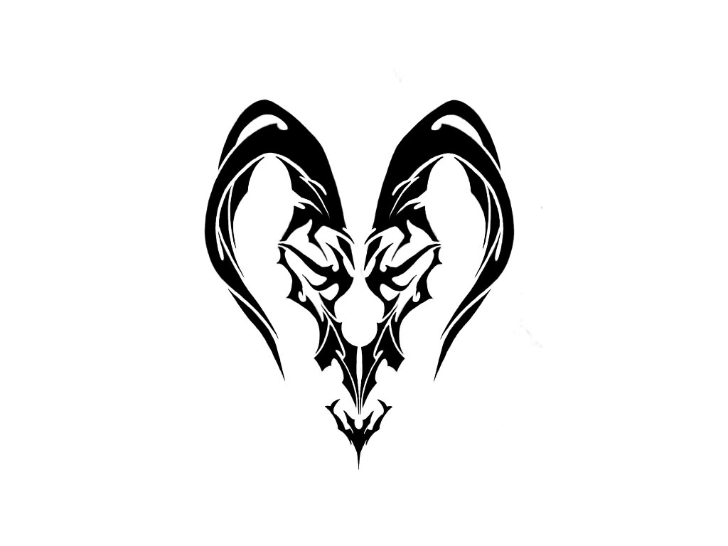 Capricorn Tribal Tattoo