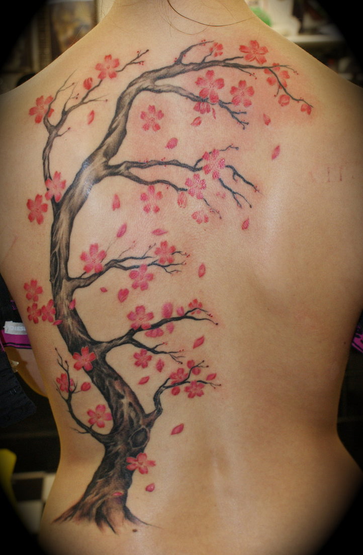 Cherry Blossom Tattoos Designs, Ideas and Meaning  Tattoos For You