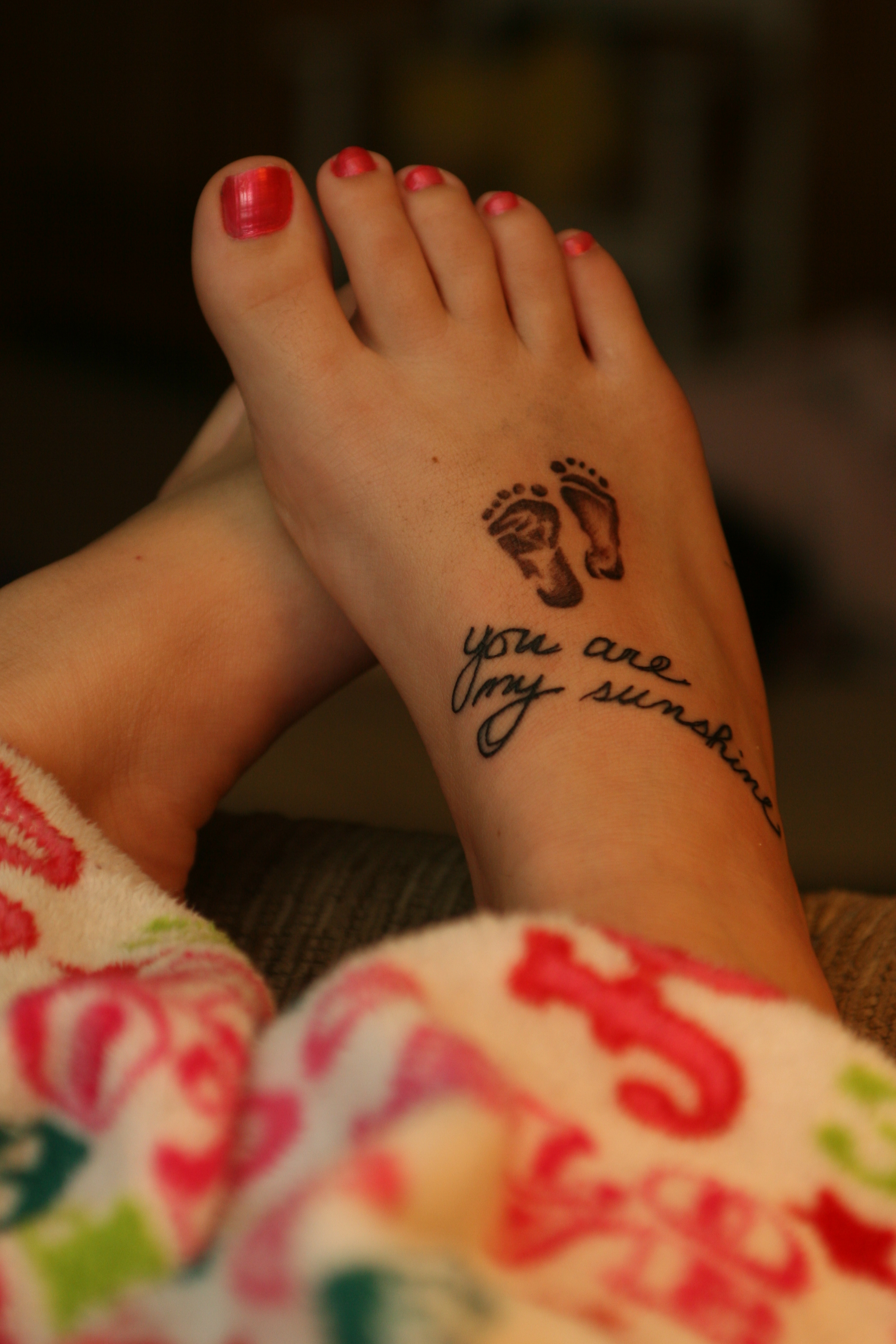 Footprint Tattoos Designs, Ideas and Meaning | Tattoos For You