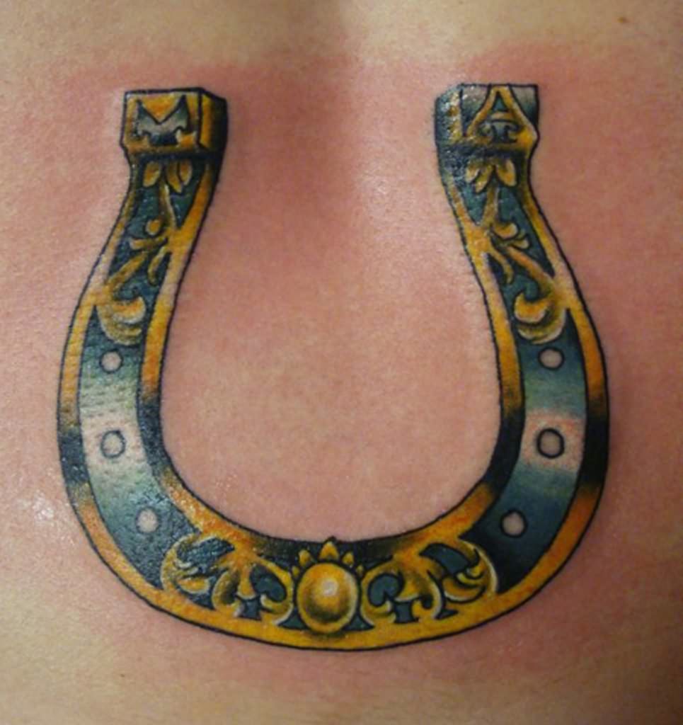Horseshoe Tattoos For Women
